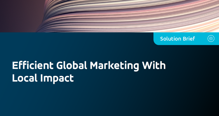 Efficient Global Marketing With Local Impact